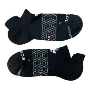 Bombas Women’s All Performance Black and White Athletic Socks. NWOT thumbnail 2