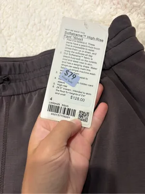 lululemon athletica Women's Charcoal Straight Sweatpants thumbnail 3
