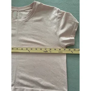 All in Motion T-Shirt Medium Pink Short Sleeve Activewear Seam Detail Tee thumbnail 4