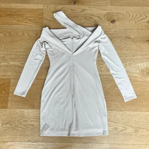 Michael Costello X Revolve Lydia Mini Dress in Beige thumbnail 8