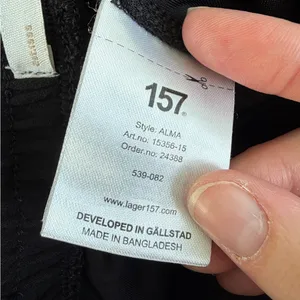 157 Alma Women’s Black Wide-Leg Drawstring Pants thumbnail 4
