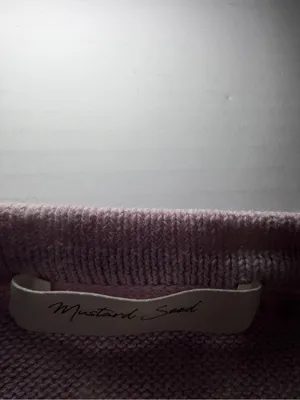 Mustard Seed Pastel Tie-Dye Crewneck Sweater - Pink & Purple couple flaws thumbnail 3