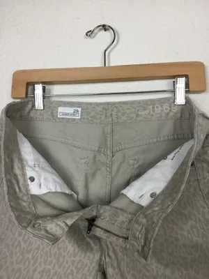 Gap Jeans Size 29 Womens Skinny Denim Animal Print Cotton Ten Casual Ankle Pants thumbnail 8