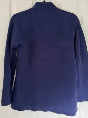 Tommy Bahama Navy Blue Full Zip Sweatshirt Size Small thumbnail 7