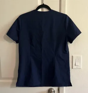 FIGS Casma Scrub Top, Small Navy thumbnail 5