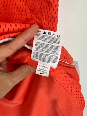 Nike Sportswear Mesh Orange Rush Coral Dress Size S thumbnail 6