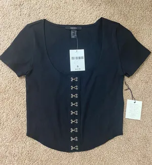 Forever 21 Cropped T-Shirt thumbnail 1