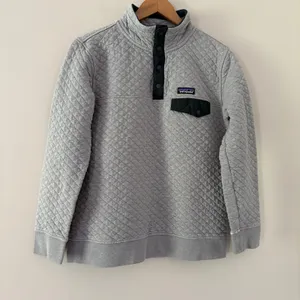 Patagonia Women's Pullover Organic Cotton Quilt Snap-T Grey Medium thumbnail 11