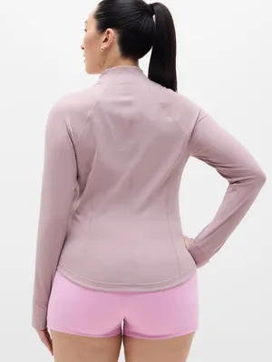 New Athleta XS Salutation Jacket Blush X-Small Regular thumbnail 5