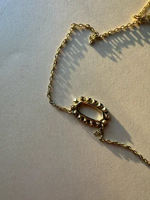Kendra Scott Elisa Open Frame Crystal Pendant Necklace thumbnail 4