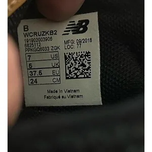 New Balance Fresh Foam Cruz v2 Knit Sneakers (WCRUZKB2) Women Sz 7 Black Shoes thumbnail 10