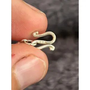 C180 925 sterling silver bracelet 7.5 inch thumbnail 5