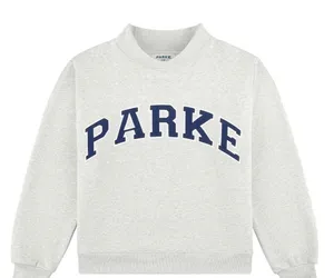 Grey and denim parke mockneck L/xl thumbnail 1