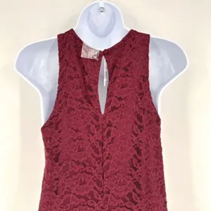 Lush Clothing NwT cocktail Lace‎ & Fringe Dress Small wedding party flapper costume thumbnail 14