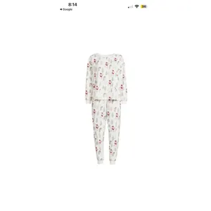 Disney Winnie The Pooh Holiday Christmas Pajama Set Top & Pants Medium Knit Cozy thumbnail 2