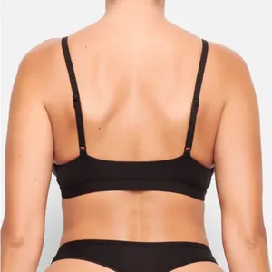 SKIMS Fits‎ Everybody Triangle Bralette Onyx black size 2X NWT thumbnail 3
