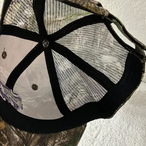 National Collegiate Athletic Association Kansas State Wildcats Realtree Mossy Woodland Camo Mesh Strap Back Hat Cap thumbnail 7