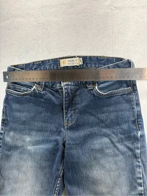Carhartt Women’s Size 2 Regular Original Fit Straight Leg Jeans Stretch Blue thumbnail 3