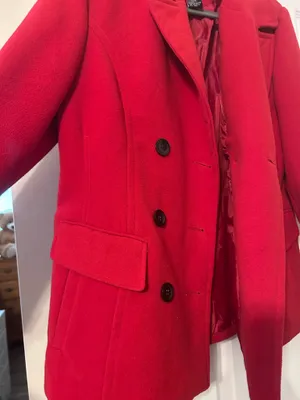Red IB Diffusion Dress Coat Size L thumbnail 3
