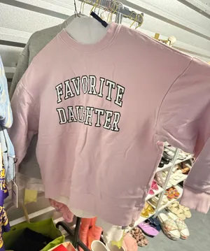 Favorite daughter sweatshirt Pink thumbnail 1