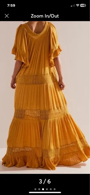 Free People Dream On Maxi. Size medium thumbnail 3