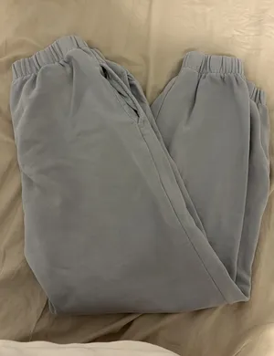John Galt Cuffed Sweatpants Light blue thumbnail 1