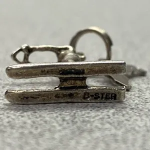 Vintage Sterling Silver Cypress Gardens FL Souvenir Beau Water Skier Charm thumbnail 3