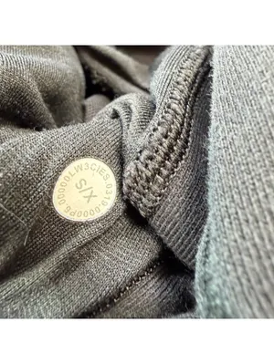Lululemon Oversized Black Cotton Hoodie XS/S Women’s Pullover Boxy Heavyweight thumbnail 6