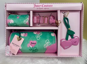 Juicy Couture Heritage Cherry Barrel Bag Gift Set Green Charm Mini Crossbody thumbnail 1