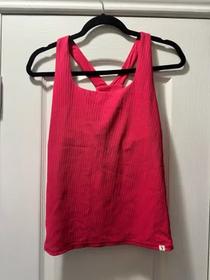 Jessica Simpson Pink Active Tank Top thumbnail 1
