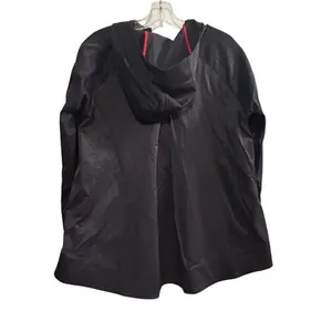 Lilla P Women's Hooded Rain‎ Jacket Black Size S Casual Lightweight thumbnail 9