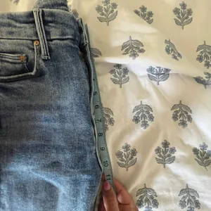 Mother High Waisted Looker Ankle Jeans On The Road Blue Skinny Denim Size 26‎ thumbnail 11