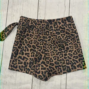 Zara animal print skort thumbnail 3