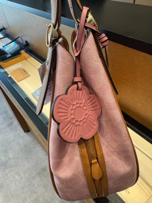 NWT COACH Erin Shoulder Bag In Signature Canvas With Charms CEL13 in powder pink thumbnail 2
