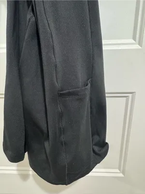 Madewell Flex Fitness Dress in Black Size Small thumbnail 13