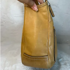y2k Coach Legacy Tan Ergo Hobo Shoulder Bag thumbnail 4