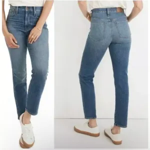 Madewell The Perfect Vintage Jeans in Barnwell Wash‎ Sz 33 Style M6298 Mom 90s thumbnail 2