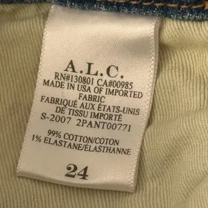 A.L.C. Womens Size 24 Denim Flare Jeans Medium Wash‎ thumbnail 8