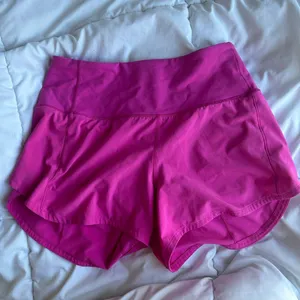 Lululemon Sonic Pink Speed Up Shorts thumbnail 1