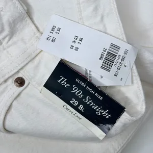 Abercrombie & Fitch Curve Love 90’s Straight Jeans thumbnail 6