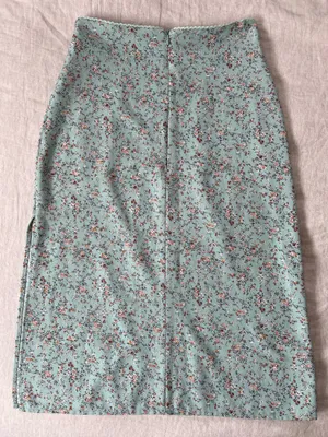 Brandy Melville Floral Midi Skirt thumbnail 5