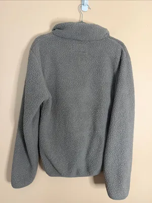 BSP Women’s Light Gray Sherpa Quarter thumbnail 4