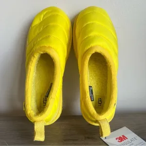 Ugg NEW Women's Tasman LTA Canary Yellow Puff Slippers Size 10 #094 thumbnail 8