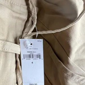 Nwt gap khaki cargo pants size 4 thumbnail 10