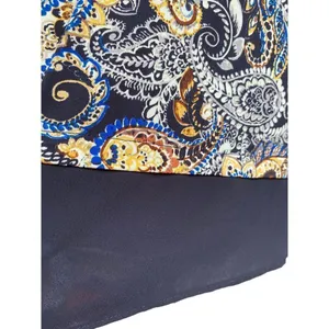 Karen Kane size small paisley black and yellow womens blouse thumbnail 3