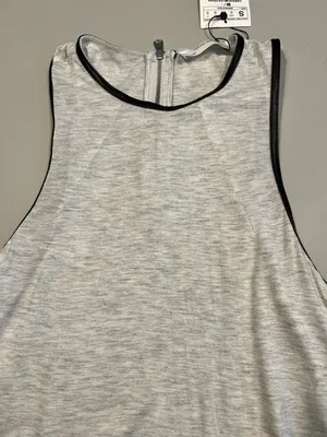 Zara light grey tank thumbnail 4