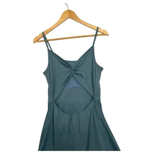 Jack Smith Tennis Dress Womens Small Green Open Back Shorts Athletic Golf Sports thumbnail 9