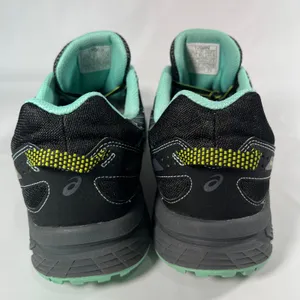 Asics Gel-Venture 6 Running Shoes Womens 9.5 Black Mint T7G8N‎ Trail Athletic thumbnail 8