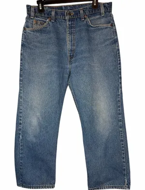Vintage 1997 Orange Tab Levi’s 505 Straight Leg 34 x‎ 25 thumbnail 1