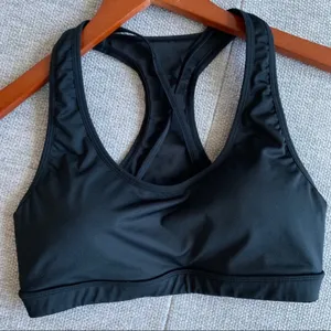 Marika Tek Racer Strappy Black Sports Bra Medium thumbnail 1